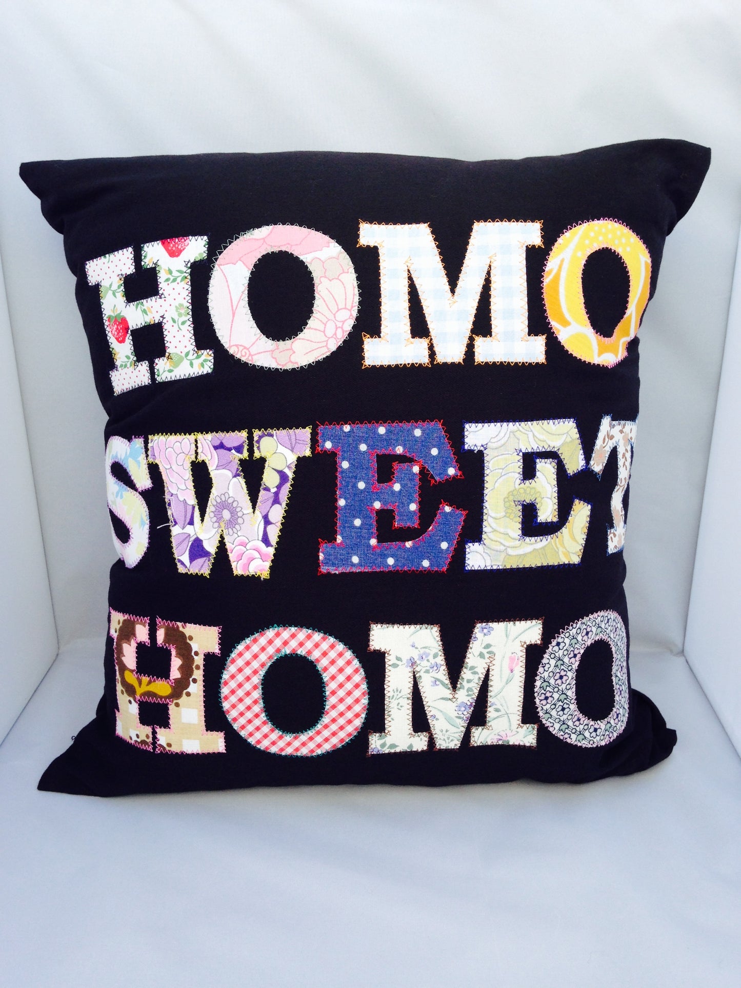 Homo Sweet Homo Cushion Black